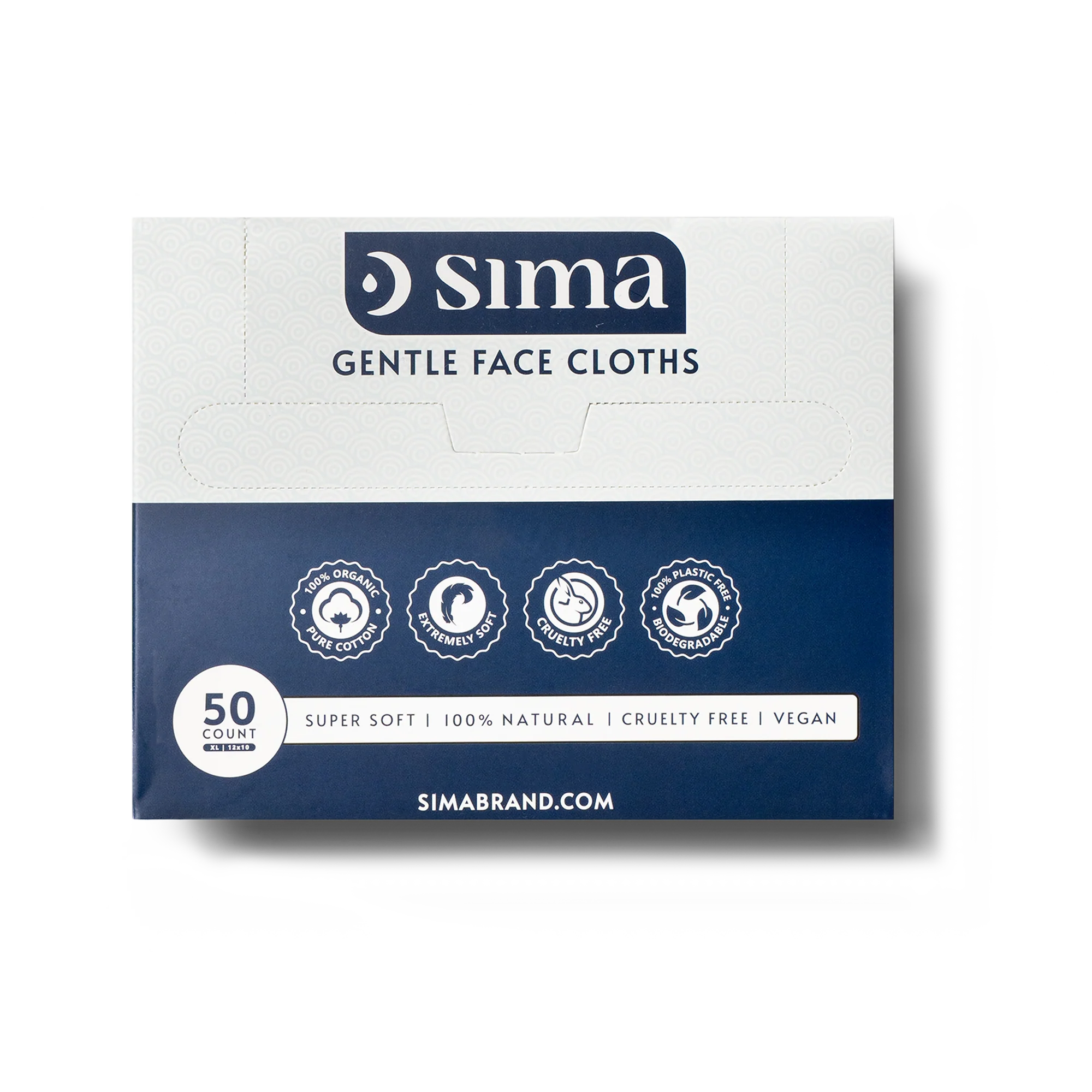 Gentle face cloth