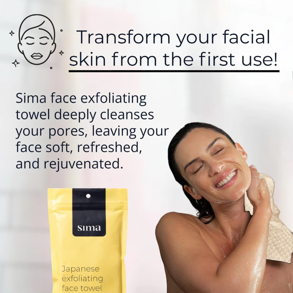 Sima Weekend Glow Set – Face Exfoliating & Cleansing Kit - Image 5