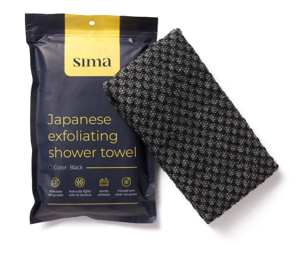 Sima® Japanese Exfoliating Shower Towel