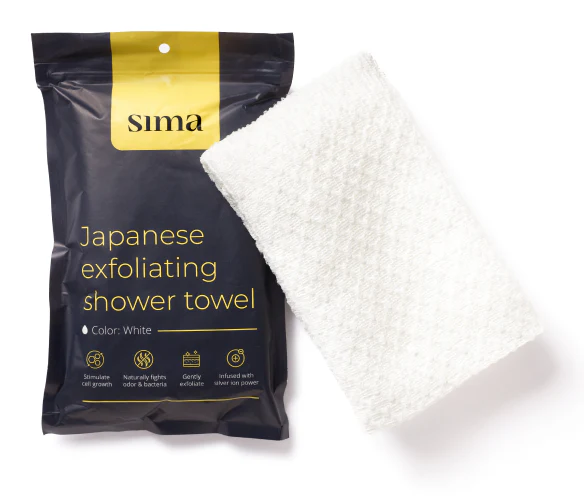 Sima Japanese Exfoliating Shower Towel - Image 6