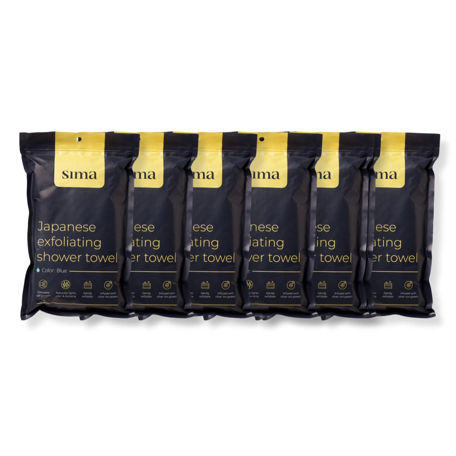 Sima Japanese Exfoliating Shower Towel - Image 19