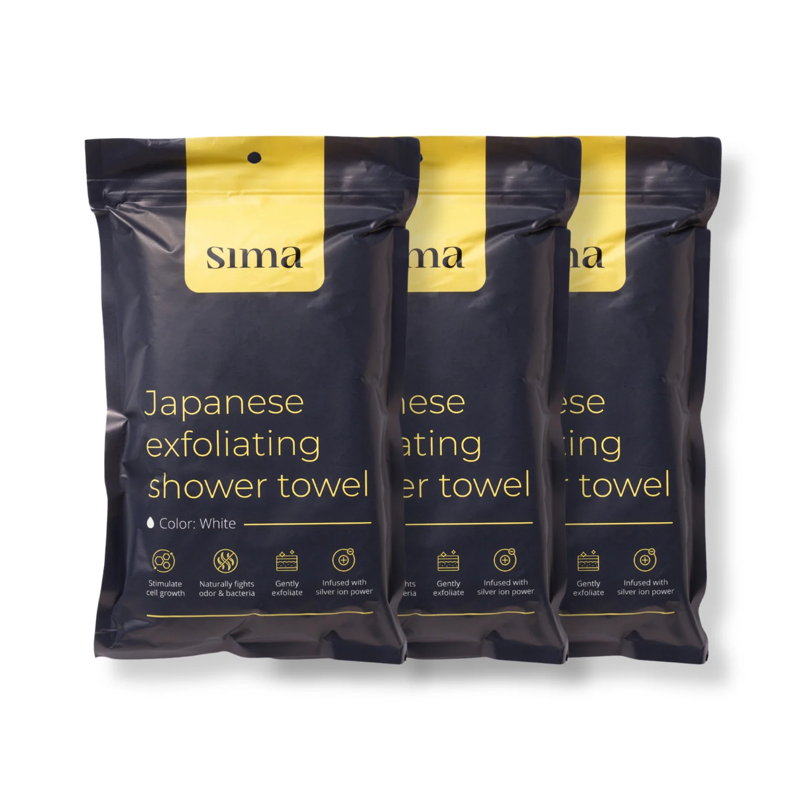 Sima Japanese Exfoliating Shower Towel - Image 23
